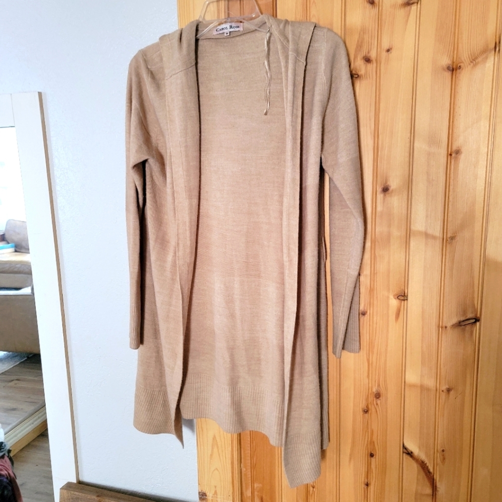 Camel cardigan